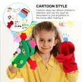 thumbnail image 2 of Shisuyan 1 Set Kids Felt Craft Set Hand Puppet Making Kit DIY Art Craft Supplies, 2 of 9