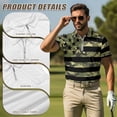 thumbnail image 5 of HUIACONG Matching 4th Of July Shirts for Couples Golf Shirts for Men and Women American Flag Camo Athletic Tops Apparel Collared Quick Dry Moisture Wicking 1/4 Zip Casual Daily Wear Man S, 5 of 6