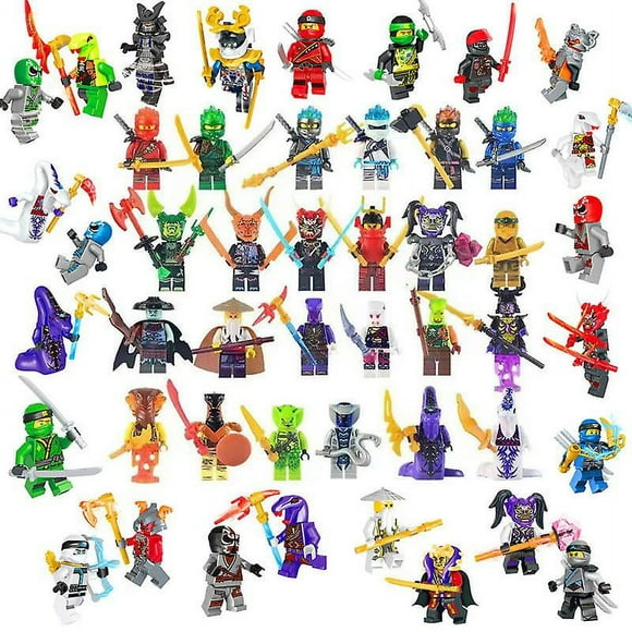 48 Models Of Ninja Vs. Basilisk With Weapons, Small Particles, Opp Bags, kids Educational Assembled Building Blocks, Foreign Trade Bags-Vinsniv