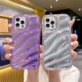thumbnail image 3 of Funda De Teléfono Con Láser Ondulación De Agua Para iPhone XR 11 11ProMax 12 12Pro 12ProMax 13 13Pro 13ProMax 14 14Plus 14Pro 14ProMax, 3 of 4