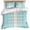 BLue, variant on Black Beige Striped Bedding 3 Piece Duvet Cover Set Twin Size, Modern Farmhouse Retro Lines Soft Microfiber Comforter Cover with Zipper Closure & Pillowcases, Wrinkle & FadeResistant Quilt Cover