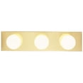 thumbnail image 1 of Westinghouse 66405 3 Light Bath Bar- Polished Brass, 1 of 1