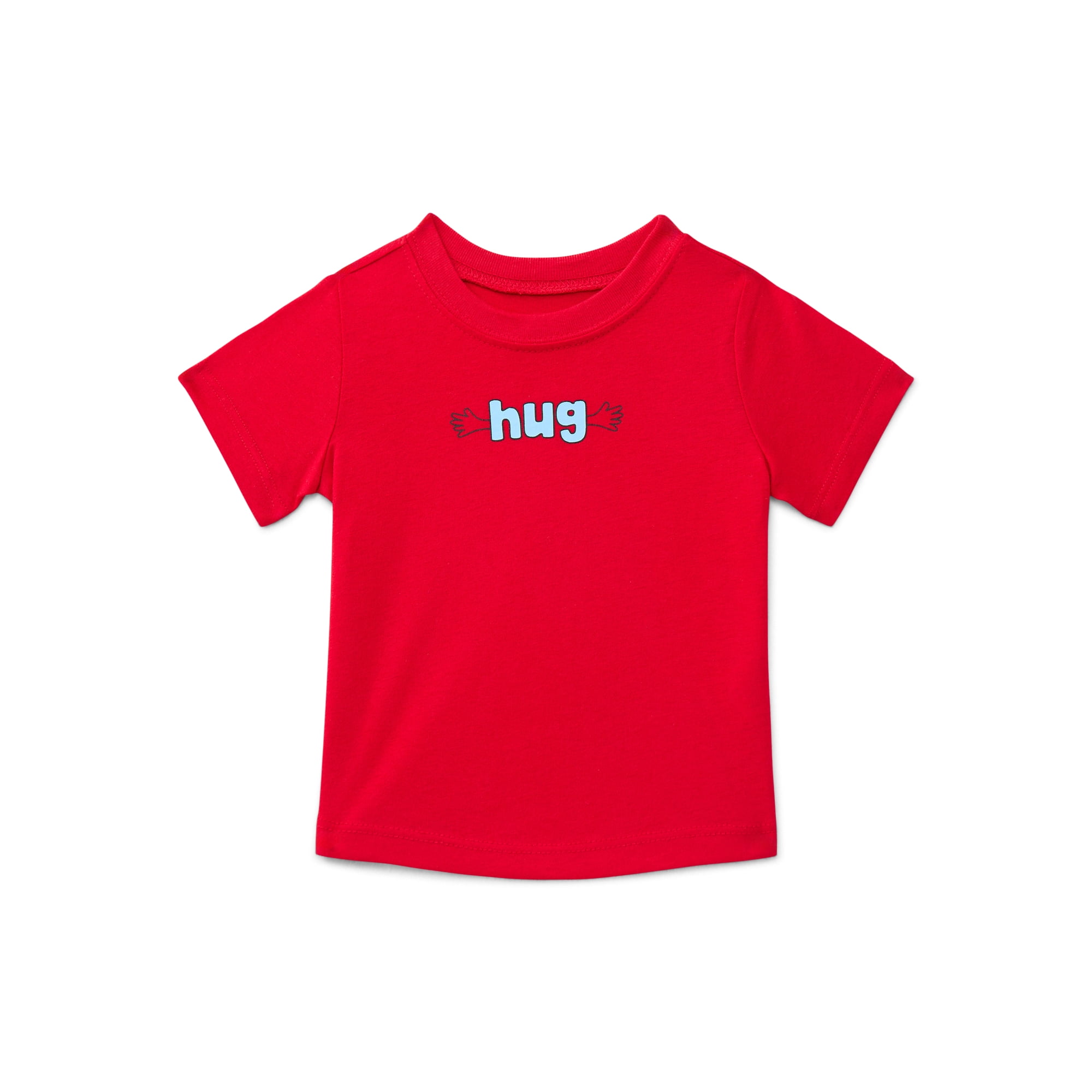Wonder Nation Baby Boy Short Sleeve Graphic T-Shirt, Sizes 0-24 Months