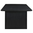 thumbnail image 3 of Pemberly Row Wood Dining Table with Removable Extension Leaf Black, 3 of 15