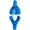 thumbnail image 1 of Dental Impression Trays Perforated Plastic Disposable Denture Instruments Tray Upper Lower (Medium Upper 6pcs), 1 of 3