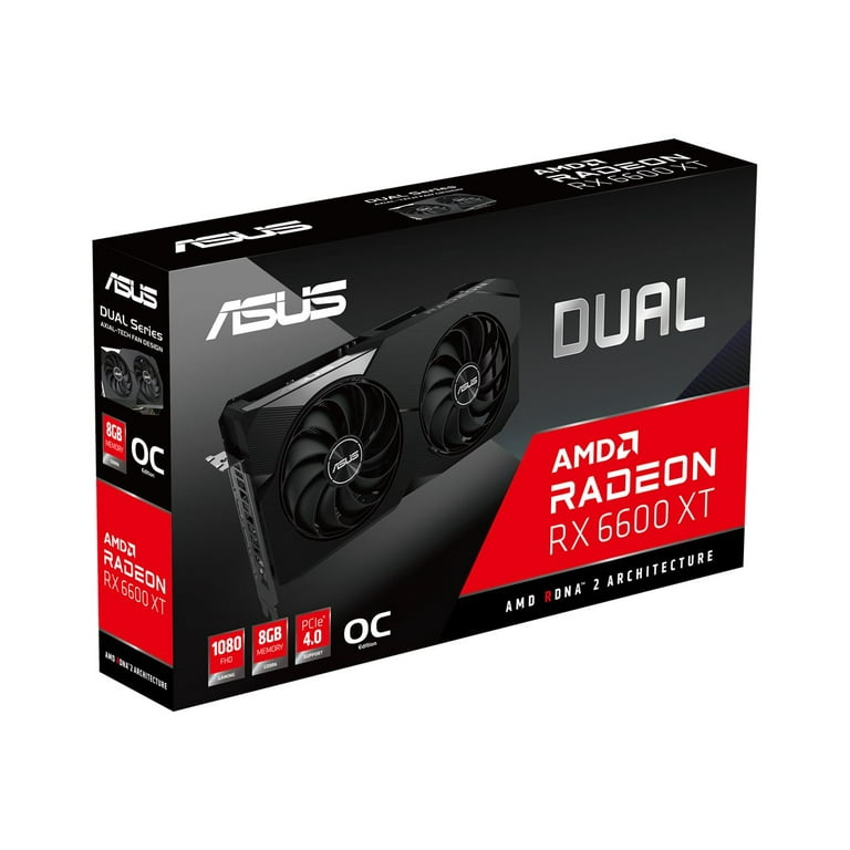 ASUS DUAL-RX6600XT-O8G - OC Edition - graphics card - Radeon