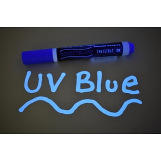 Opticz, UV Blacklight Reactive Invisible Ink Marker, Large Tip