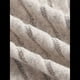 thumbnail image 5 of Camiseta Informal de Larga Acampanada con Cuello Alto y Punto Acanalado para Mujer Caqui L, 5 of 7