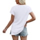 thumbnail image 5 of Blusas para Mujer WIHOLL Manga Corta con Hombros Descubiertos Cuello en V Blanca Talla M, 5 of 5
