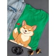 thumbnail image 3 of Cute Shiba Inu In Box T-Shirt Women -Image by Shutterstock, Female 3X-Large, 3 of 4