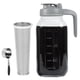 thumbnail image 1 of Xylanor Jarra para cafetera de cerveza fría, 64 onzas de vidrio resistente de boca ancha, tarro de masón con boquilla para verter tapa hermética con filtro infusor de acero inoxidable para café helado, 1 of 5
