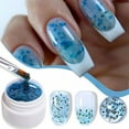 thumbnail image 2 of Nail Art Kit, New Makeup & Nails, from $5, Nail Art Dry Flower Glue Transparent Flower Fairies Sparkling Glitter Nail Polish Glue Nail Polish 8ml, 2 of 7