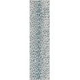 thumbnail image 3 of Unique Loom Outdoor Safari Collection Area Rug - Samburu (2' x 7' 10" Runner Teal/Gray), 3 of 7