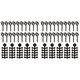 thumbnail image 1 of 20 Tornillos Pesca Kit Tope Gancho 50 Unidades para Señuelo (juego Uno), 1 of 9