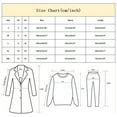 thumbnail image 2 of Fvwitlyh T-Shirts pour Femmes Femmes Imprimé O T-shirt Manches Longues Blouse Décontractée Top Rouge, S, 2 of 3