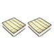 thumbnail image 2 of Kearding 1 unidad de cajas de almacenamiento plegables de varios tamaños, ropa interior, armario, cajón, divisor, organizador de armario con Beige 24 cuadrícula 2Conjunto, 2 of 6