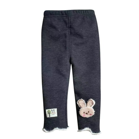 

Toddler Kids Baby Girls Cotton Fleece Lined Warm Bunny Leggings Knitted Pantihose Stretchy Basic Ankle Length Pants Pantyhose For Winter Stocking up for Kids