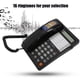 thumbnail image 3 of KX-T886 Teléfono Inalámbrico Para La Pared O Escritorio De La Oficina En Casa Con 16 Tonos De Anillo De Pantalla LCD Y Función De Alarma, 3 of 7