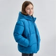 thumbnail image 2 of Winter Coats Medium Length Lightweight Puffer Jacket for Little Boys Girls, Kids Light Outwear Puffer Padded Outwear Szie 4-11T, 2 of 6