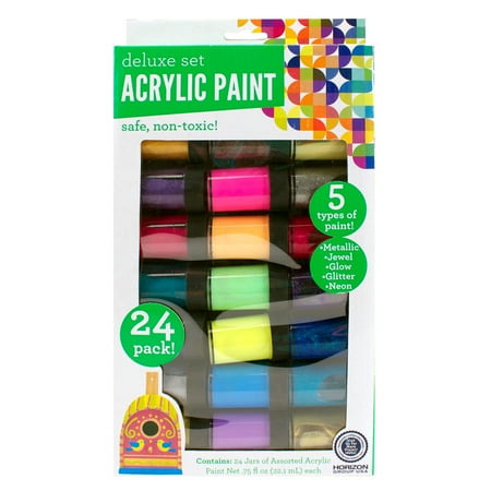 - Go Create Permanent Acrylic Rainbow Paint Set, 24ct.