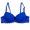 Blue, variant on Women Lace Beauty Bra Breast Underwear Adjustment Support Bra
