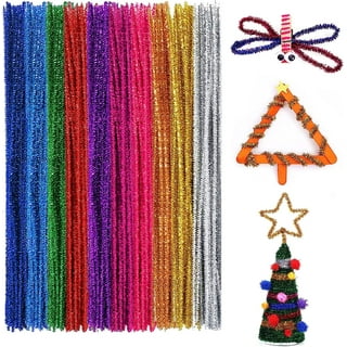 Colorific Cotton Pipecleaners 6x150mm Assorted Colours Pack Of