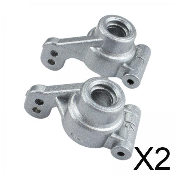 Portador de eje para coche RC,Piezas de repuesto para el soporte del buje de los nudillos de dirección del coche RC,Accesorios para camión,buggy y coche RC a escala 1:12,Actualizaciones del
