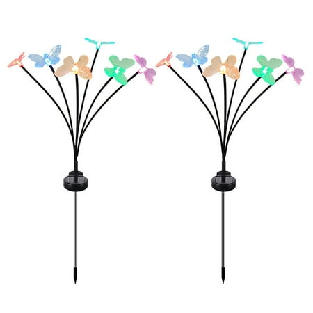 

Butterfly Solar Ground Light Waterproof Landscape Lighting Swing for Home Garden