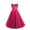 Hot Pink, variant on TAGOLD Halloween Dress for Womens,Fashion Womens Vintage Dress Sleeveless V-Neck Printing