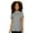 Heather Grey, variant on | Slub Jersey Crew Neck T-Shirt (Black, Medium)