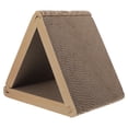 thumbnail image 1 of MOVTOTOP Grattoir à Chat Tapis en Carton avec Planche Verticale Triangulaire Texturée 1 Ensemble, 1 of 7