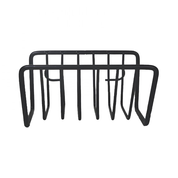 ACDANC Kitchen Sink Stainless Steel Sponge Holder with Strong Suction Cups for Kitchen Sink and Bathroom Organization,Black