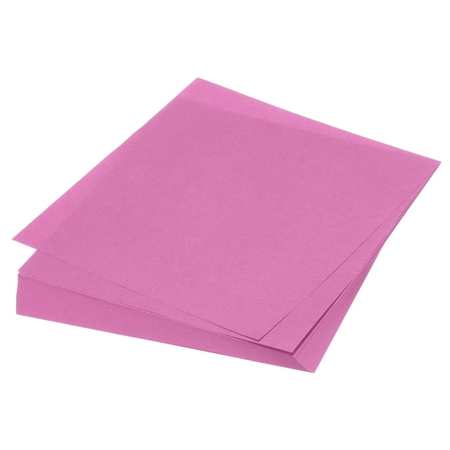 Unique Bargains 75 Sheets Origami Paper Double Sided 6x6 Inch(15x15cm) Square Sheet for Art Craft Project, Rose Red