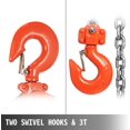thumbnail image 4 of VEVOR Lever Block Chain Hoist 3Ton 6000LBS Chain Block 5FT Winch Lift Hoists with Hook, 4 of 9