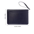 thumbnail image 6 of TABLZONE Zippered Portfolio Binder Artificial Note Taking Organizer 1 Pack Back to School Supplies, 6 of 7