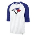 thumbnail image 1 of Men's Toronto Blue Jays MLB Pinstripe Raglan Tee - Size S, 1 of 1