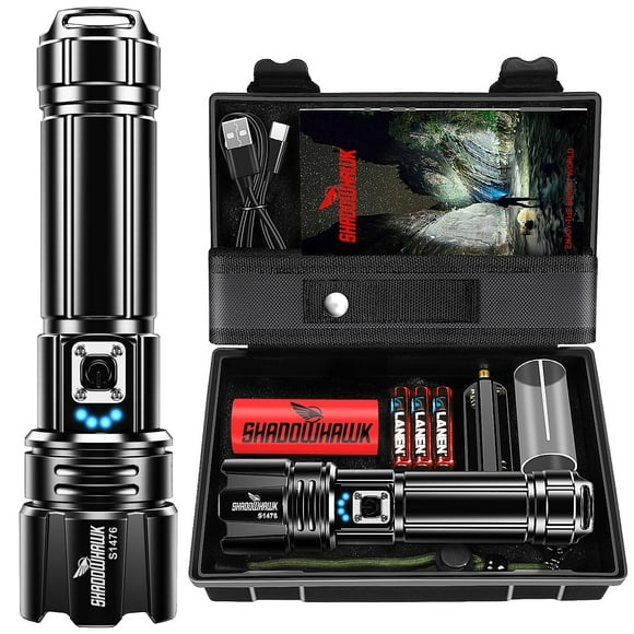 Linterna Shadowhawk S1476 2000 lúmenes recargable 30W