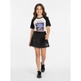 thumbnail image 4 of K-Pop Demon Hunters, Girls' & Big Girls' Graphic Skirt, Honmoon Lines, Sizes 4-16, 4 of 9