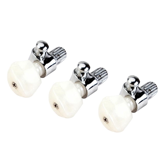 3 Piezas de Cuerda de Banjo Hugo Clavijas de Afinación Sintonizador de Engranajes