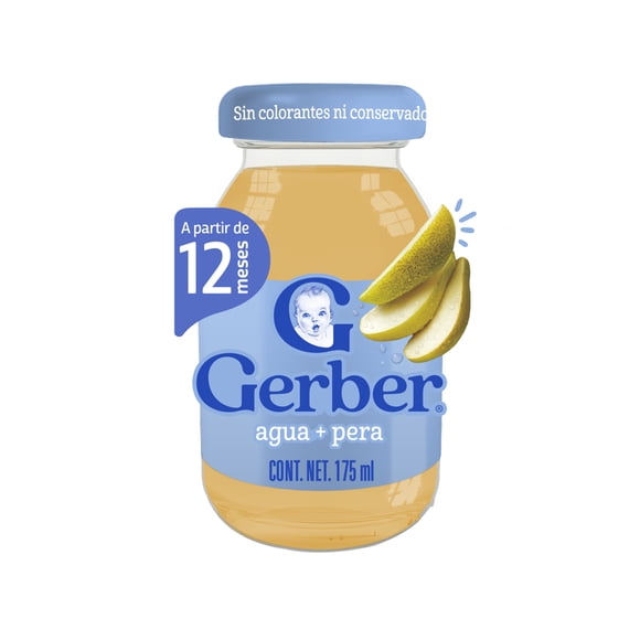 Bebida Gerber Sabor Pera Botella 175 ml