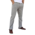 thumbnail image 2 of Pantalón de gabardina stretch John Silver  Corte recto color gris claro, 2 of 5