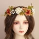 thumbnail image 2 of Diadema de guirnalda Tocado de novia Tocado retro de Bohemia Turismo Vacaciones Tocado de guirnalda artificial, 2 of 6