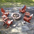 thumbnail image 2 of Highwood 6-pc Classic Westport Adirondack Set with 4 Classic Westport Adirondack Chairs and 2 Classic Wesport Side Tables - Outdoor, Eco-friendly, Synthetic Wood, 2 of 8