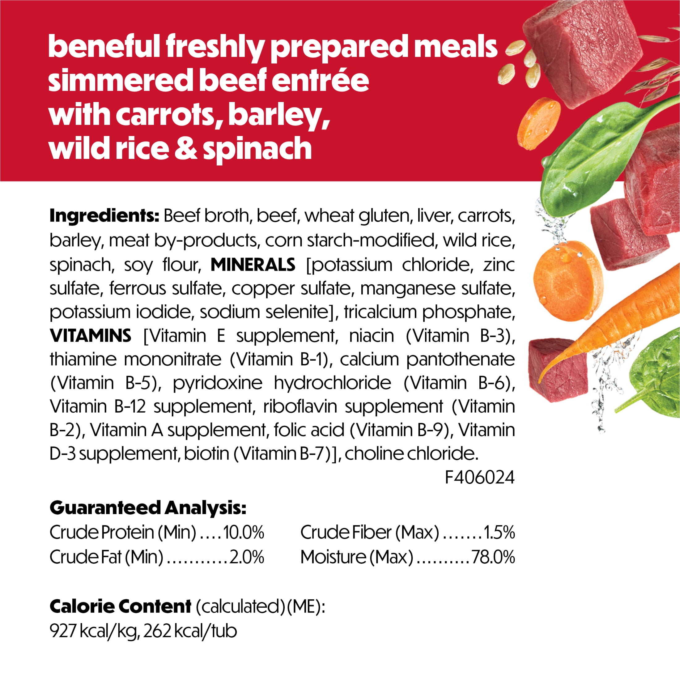 (6 pack) Purina Beneful Wet Dog Food Freshly Prepared Meals, Dog Food Fresh With Gravy, 10 oz.