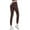 03# Coffee, variant on Leggings for Women Plus Size Tummy Control Elastic Waist Yoga Pants Quick Dry Casual Athletic Workout Leggings Coffee M