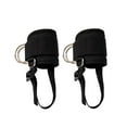 thumbnail image 3 of Correas de tobillo perfecl para máquinas de cable y bandas de resistencia negro, 3 of 8