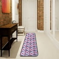 thumbnail image 3 of Dreamtimes Christmas Cute Girl Hallway Runner Rug 2'x6' Kitchen Rug with Rubber Backing Winter Snowflake Non Slip Entryway Rug Runner Washable Soft Area Rug for Hallway Bedroom Kitchen Decor, 3 of 6