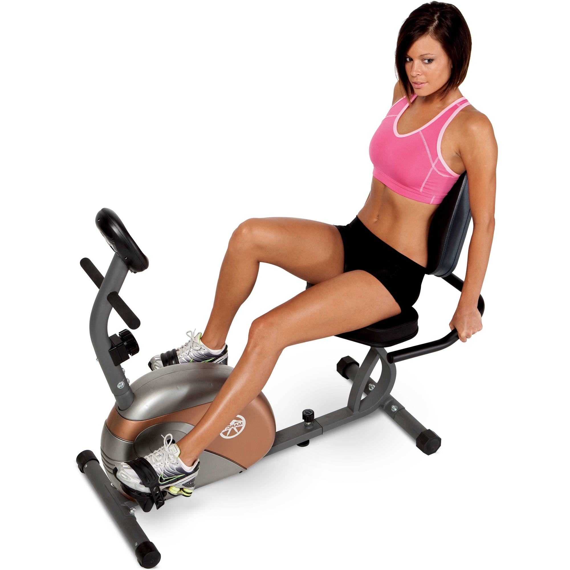 Marcy Recumbent Exercise Bike Me 709 Walmart for seated cycling machine benefits pertaining to Your home