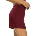 thumbnail image 7 of Fgnfyis Women's Casual Solid Tennis Skirt Yoga Sport Skirt with Built In Shorts for Comfortable Wear Red L, 7 of 7