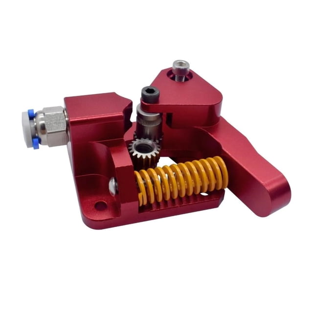 Extrusora de doble engranaje Extrusora de alimentación de impresora 3D Reemplazo de aleación de aluminio para CR-10S, sin motor sidaley EL000029-01B